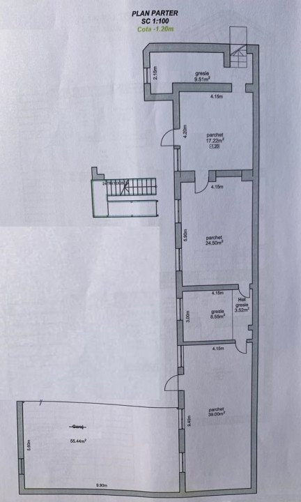 COMISION 0% Casa individuala cu 11 camere 570 mp teren in Piata Cluj