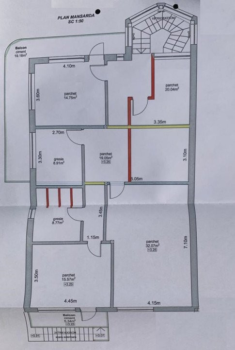 COMISION 0% Casa individuala cu 11 camere 570 mp teren in Piata Cluj