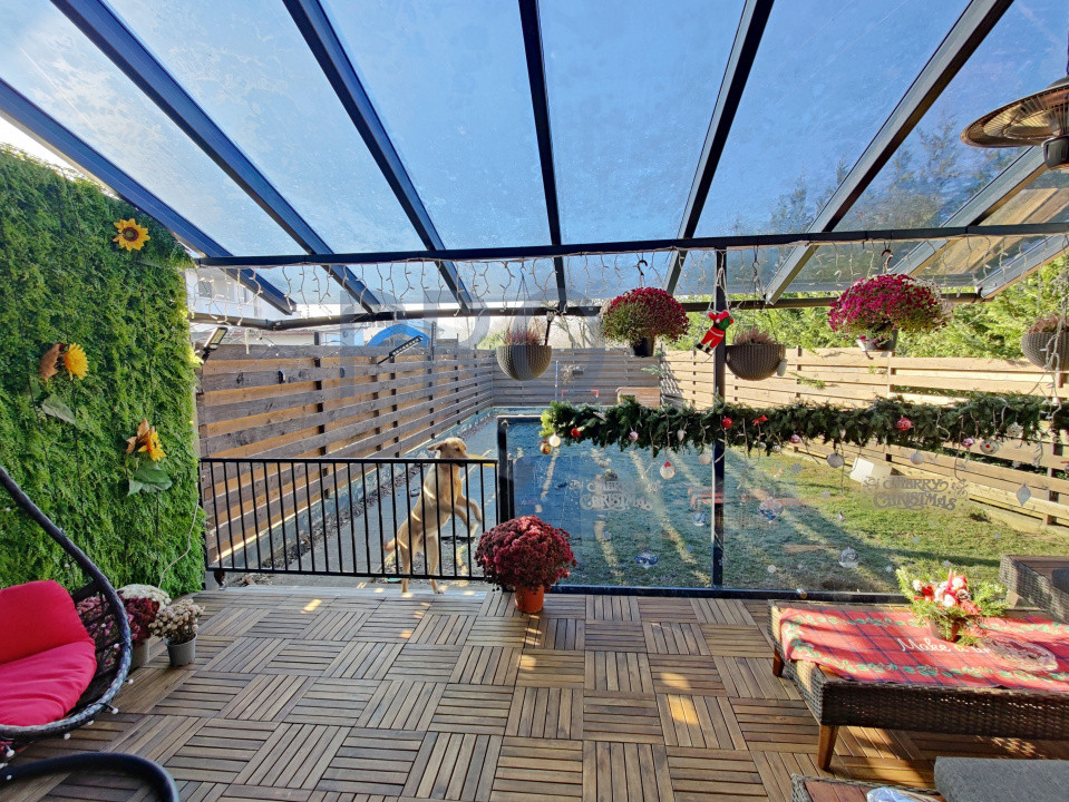 COMISION 0% Casă modernă/5 camere/terasa/garaj/318 mp teren/Șelimbăr 