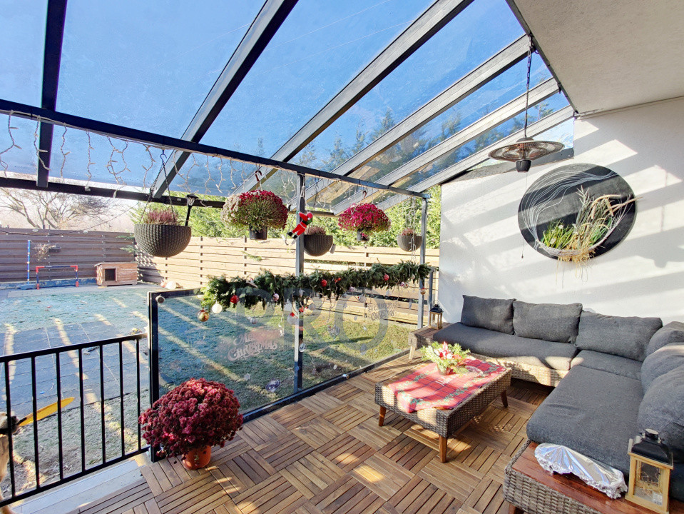 COMISION 0% Casă modernă/5 camere/terasa/garaj/318 mp teren/Șelimbăr 