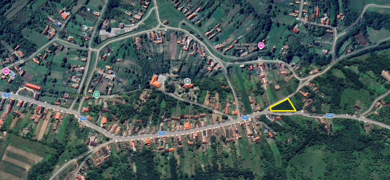 COMISION 0% Teren intravilan/851mp/stradă asfaltată/Sibiu-Topârcea