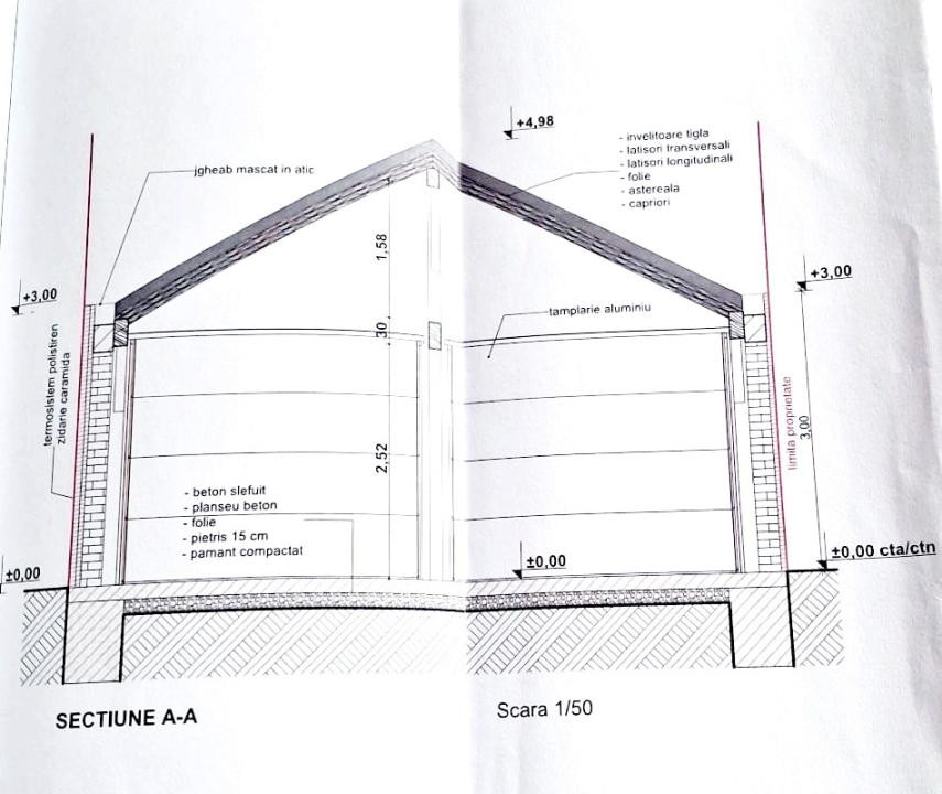 COMISION 0% Teren cu imobil la rosu/222mp/utilități/zona Milea-Micu Klein