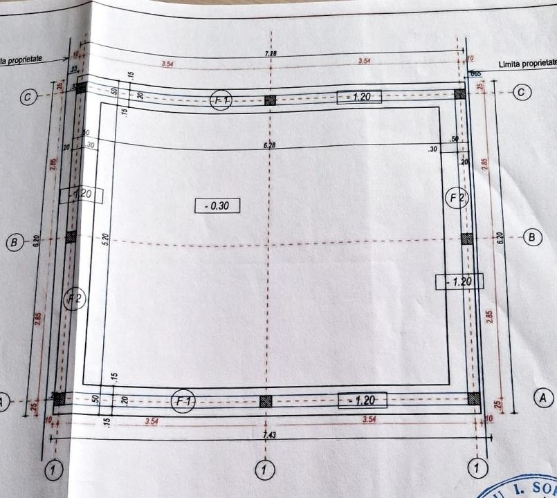 COMISION 0% Teren cu imobil la rosu/222mp/utilități/zona Milea-Micu Klein