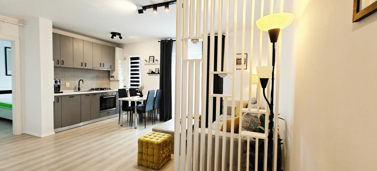 COMISION 0% Apartament mobilat modern/2 camere/balcon/parcare/Magnolia